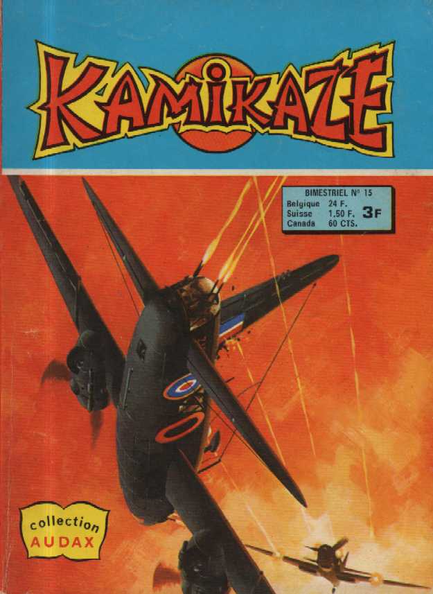 Scan de la Couverture Kamikaze n 15